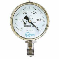 Пункт IV. 4. Вакуумметр — техническое средство, предназначенное для измерения вакуумметрического и избыточного давлений воздуха 